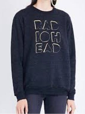 RADIOHEAD W.A.S.TE Deadstock OK Computer Sweatshirt Thom Yorke Size Medium New